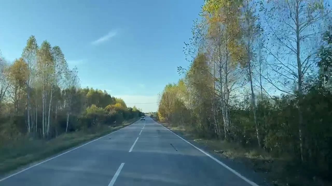 От «Синара Парк» к озеру Синара: дорога и вид на воду