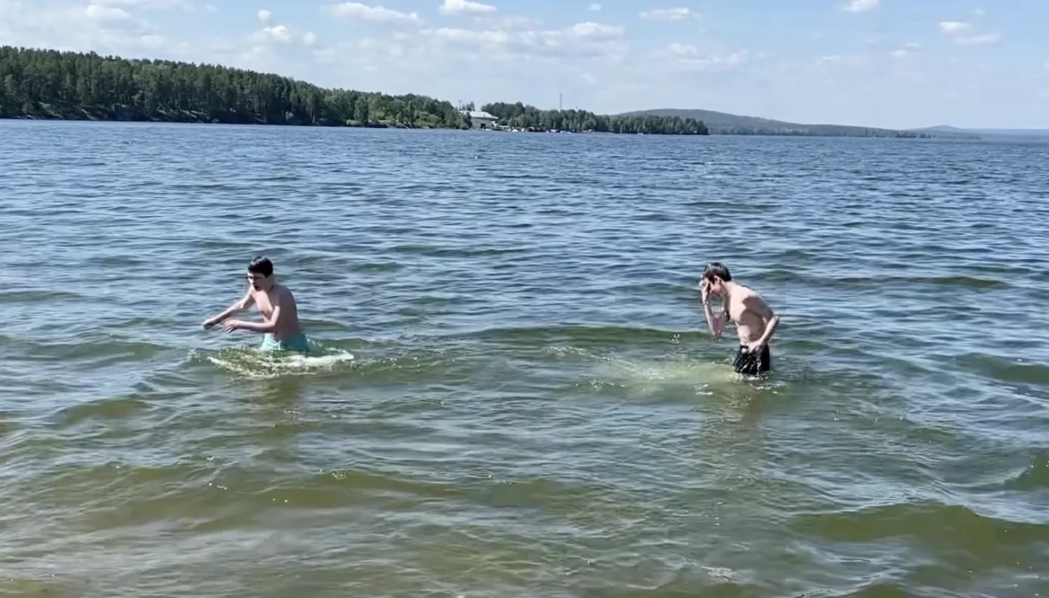 Открытие купального сезона в посёлке Сунгуль!